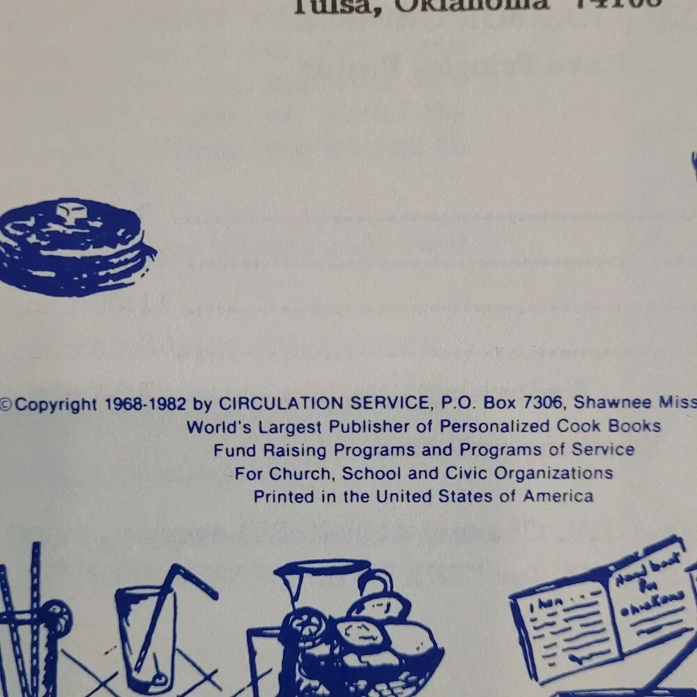 Vintage Our Daily Bread Cookbook Souls Harbor Church Spiral 1982 Tulsa OK